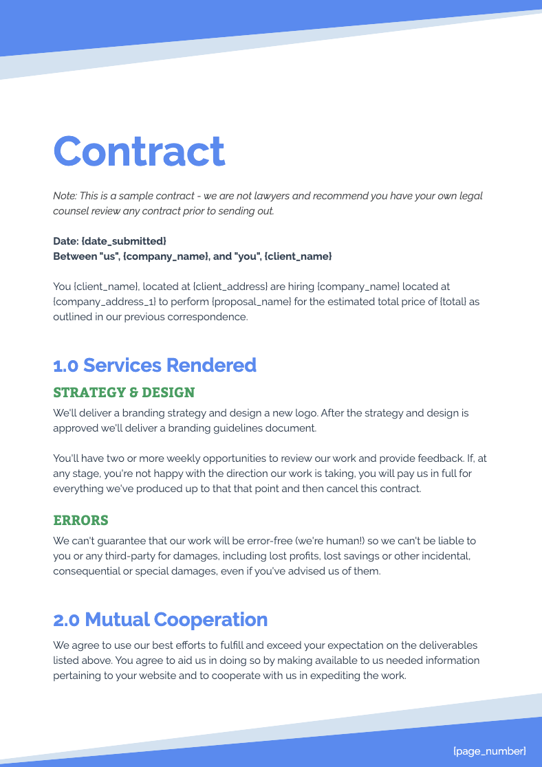 AdWords & PPC Proposal Template